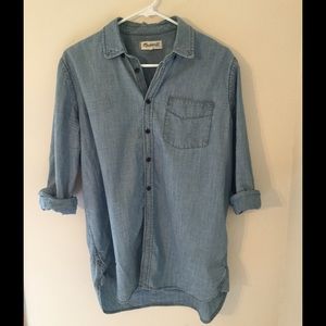 Madewell chambray top