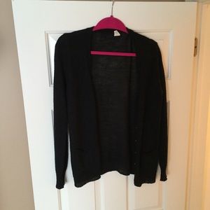Jcrew black cardigan