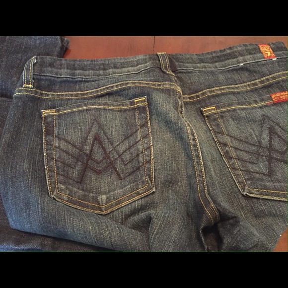 "A" pocket Seven7 Jeans Size 30