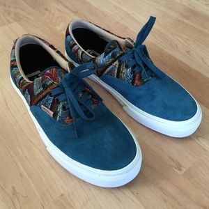 Dark teal Era Vans, California Edition.