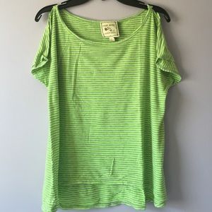 Shirt with Open Shoulders