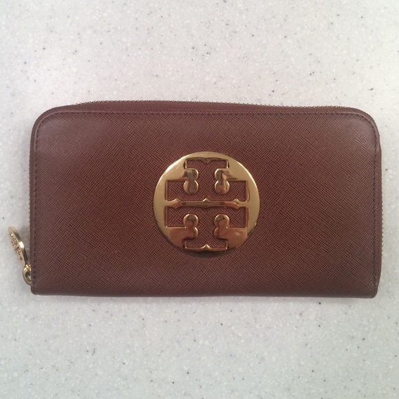 Tory Burch Continental Leather Wallet