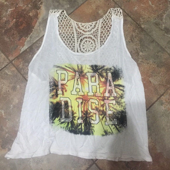 SOLD!!!!! Paradise Crop Top