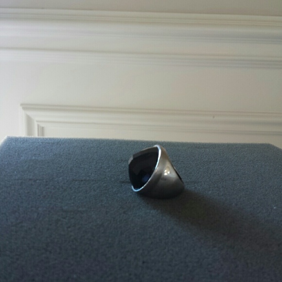 Silver pewter ring