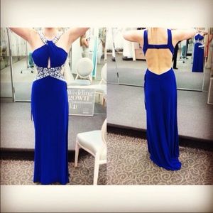 Blue prom dress!!