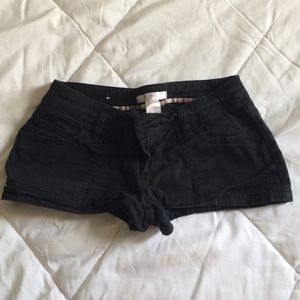 Black shorts
