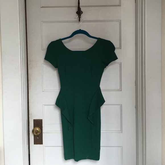Zara Green Peplum size S - Picture 1 of 4