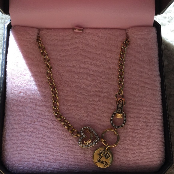 Juicy couture lady juicy necklace! Great condition