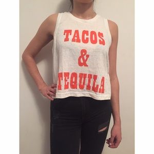 Mink Pink - Tacos & Tequila Top