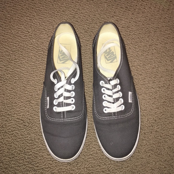 Gray Women's Vans! Great condition:)