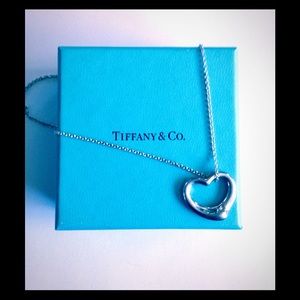 Tiffany & Co. open heart pendant