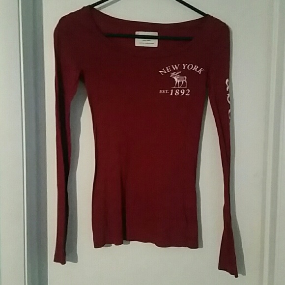 Abercrombie logo long sleeve
