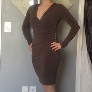 Brown dress