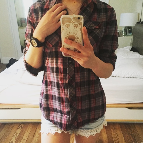 BDG. Women's Soft Plaid Check Shirt