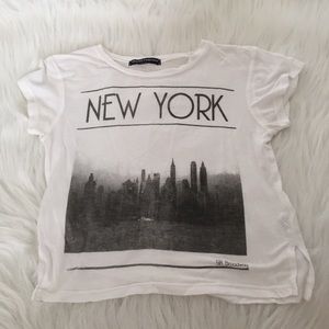 Brandy Melville New York crop top