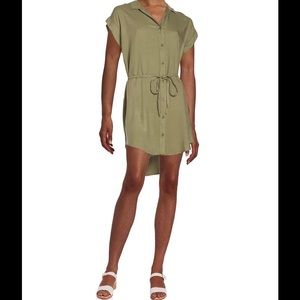 Velvet Heart Rayna Dress in Terrain Green