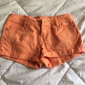 Orange shorts