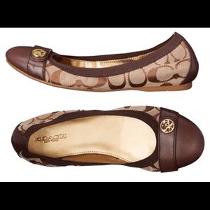 Brand New Authentic Coach Flats.