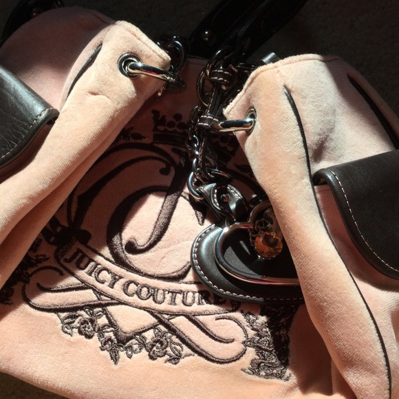 Juicy couture pink never used bag