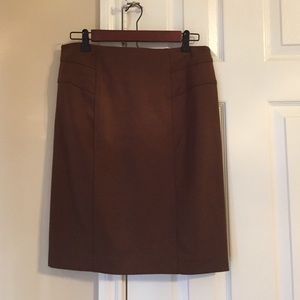 NEVER WORN Brown pencil skirt