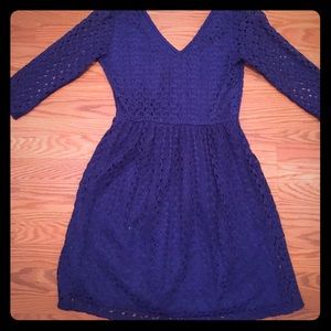 Francesca midi crochet dress