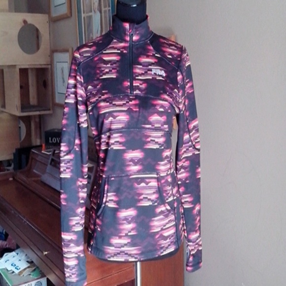 Fila Sport Halfzip Aztec Print Jacket
