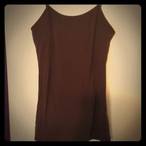 Dark brown cami