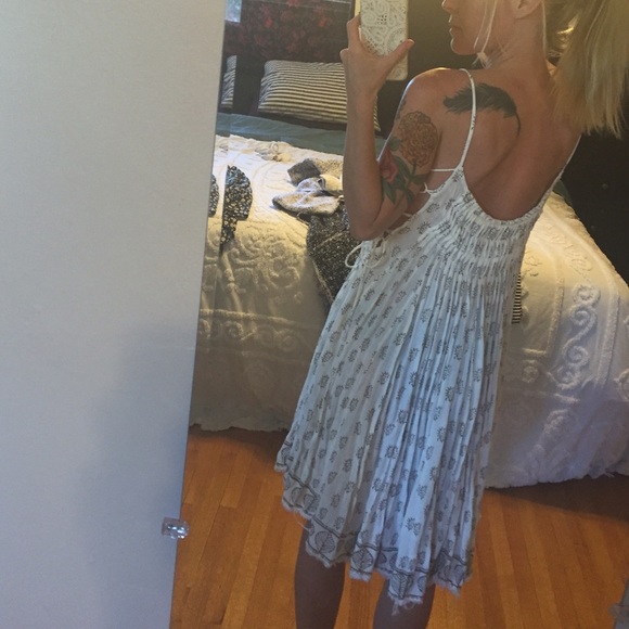 Free People Tie Side Dress FP One - Picture 3 of 4