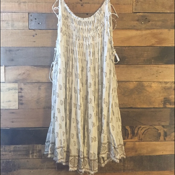 Free People Tie Side Dress FP One - Picture 4 of 4
