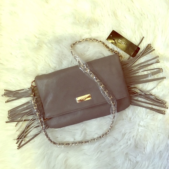 BCBG Fringe Chain Purse - Picture 2 of 4