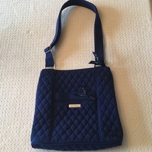 Brand new, beautiful navy blue Vera Bradley bag