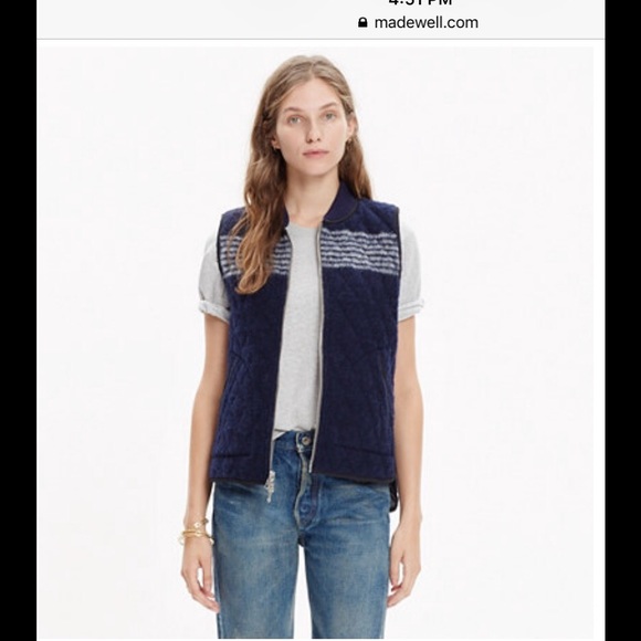 FINAL SALE...😊Madewell vest NWT