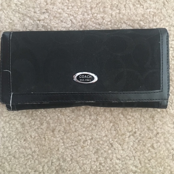 Black "Coach" Wallet