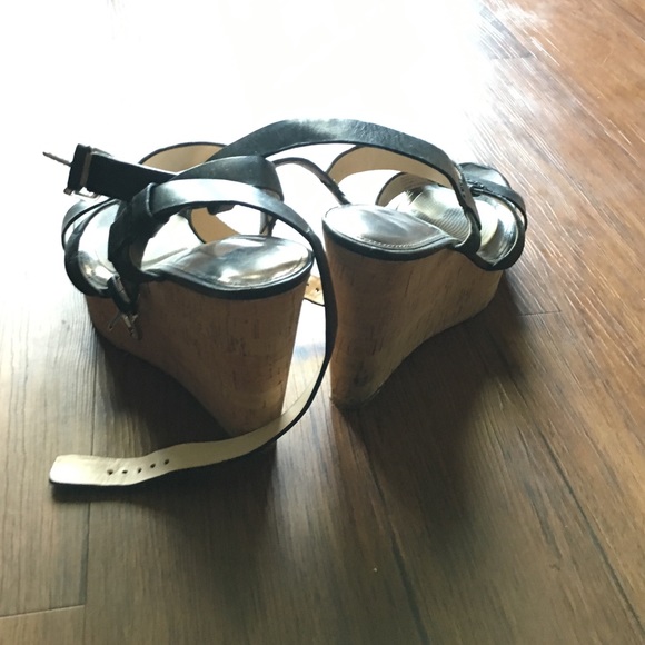 Coach Black Wedges - Picture 2 of 4