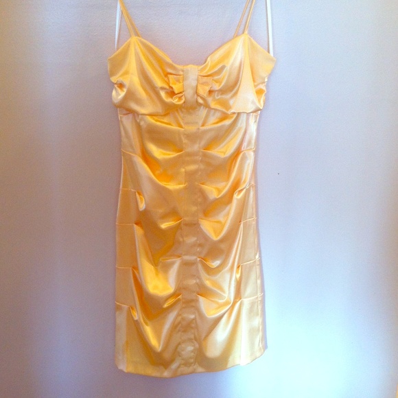Yellow Belle inspired gorgeous formal dress.
