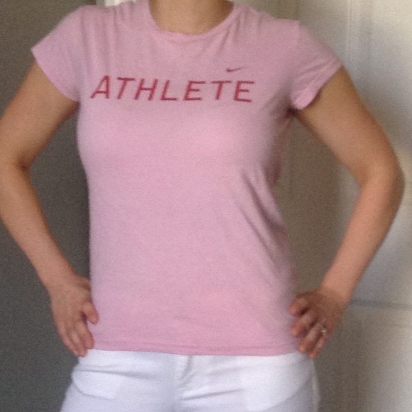 Pink Nike tee