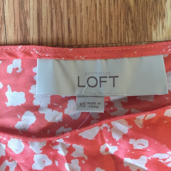 NWT Loft tank blouse - Picture 2 of 3