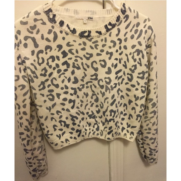 Croptop knit sweater