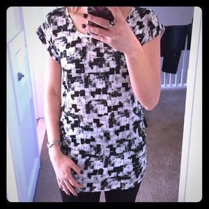 Patterned tunic