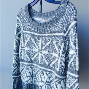 Alice and Olivia snowflake sweater