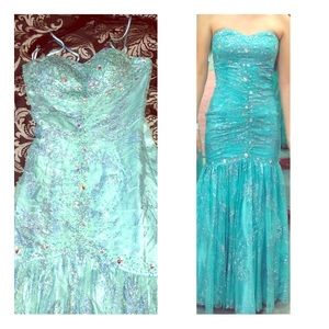 Mermaid prom dress