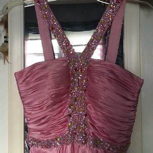 Pink sparkle dress