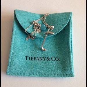 Tiffany & Co. Elsa Peretti alphabet "t"