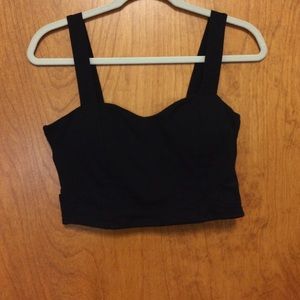 Black Crop Top