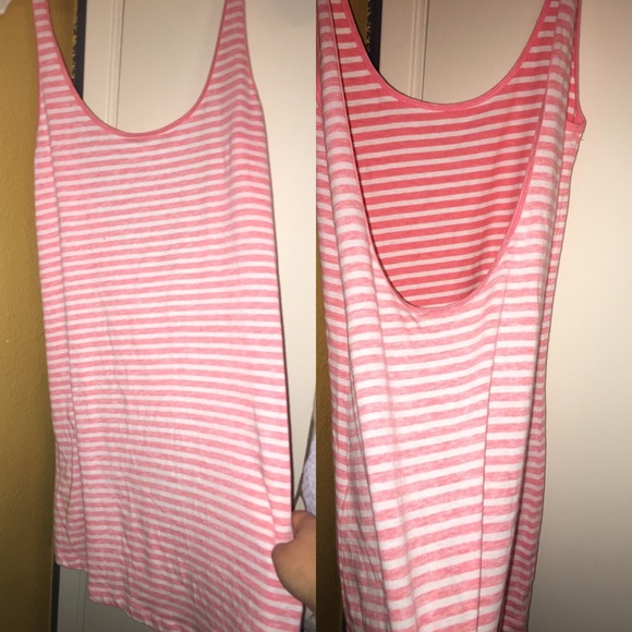Brand New Forever 21 Striped Pink Dress