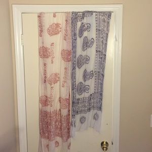 Cool hippie buddha yoga scarves