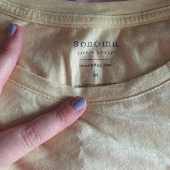 Lot of 2 Sonoma life + style every day tee - M - Picture 2 of 4