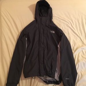Men's small North Face HyVent rain jacket