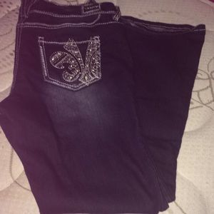 vanity curvy boot cut jeans