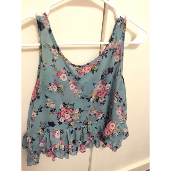 Floral tannk